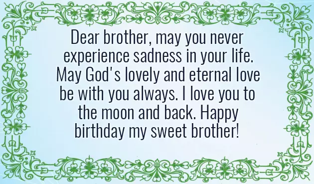 Birthday Wishes To My Kid Brother