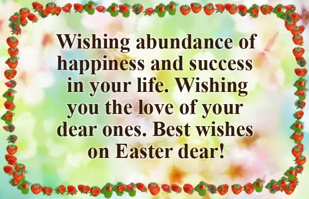 Wishing You Easter Blessings