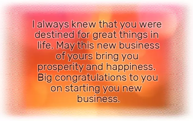 Congratulations Best Wishes For New Business