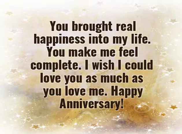 Wife Anniversary Status