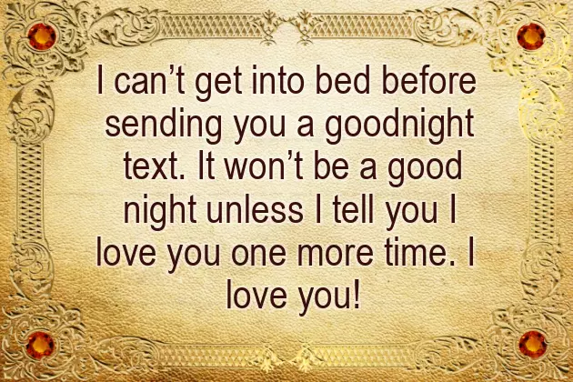 I Love You So Much Good Night