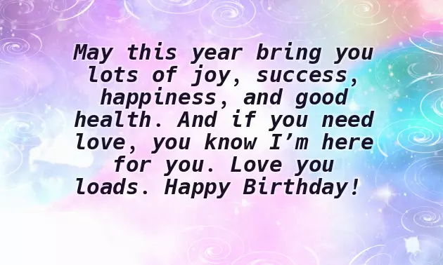 Birthday Wishes For Boyfriend Male