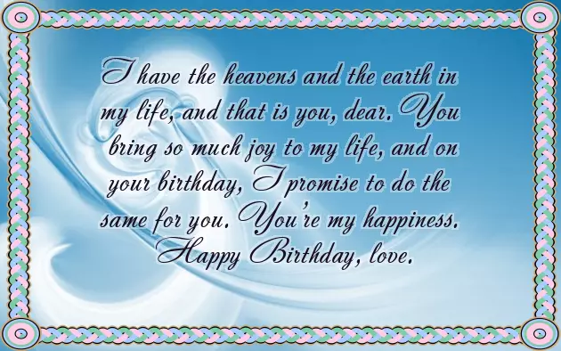 Gf B Day Wish Gf B Day Wish