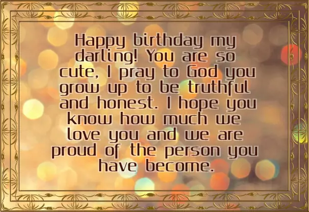 Birthday Wishes For Baby Girl 2Nd Birthday