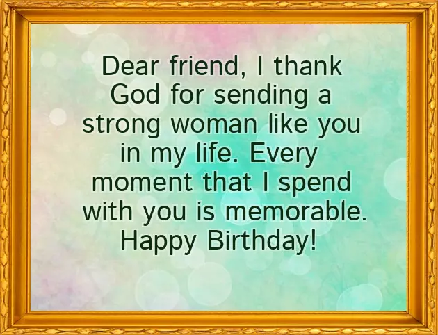 Birthday Wishes For A Woman Of God