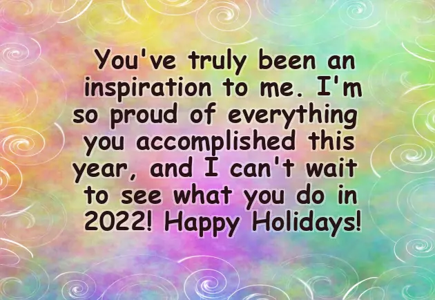 Holiday Wishes For Coworkers