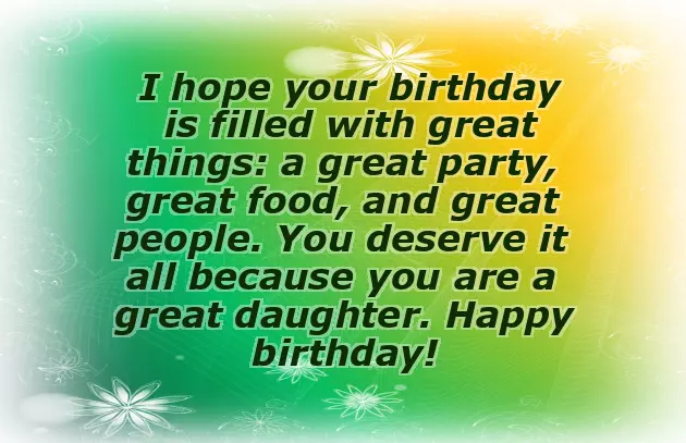 Birthday Blessing For My Daughter