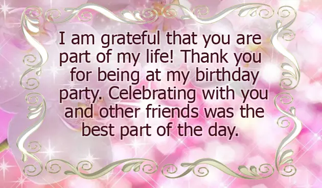 Thank You Quotes For Making Birthday Special Thank You Quotes For Making Birthday Special