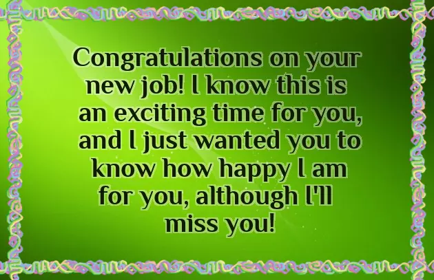 Congratulations And Best Wishes For The Future