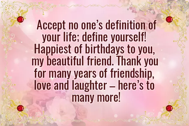 Birthday Wishes For Best Friend Female Funny