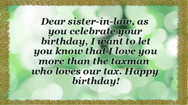 Birthday Wishes To My Sister In Law Birthday Wishes To My Sister In Law