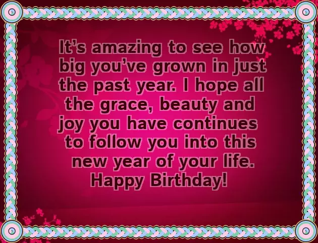 Birthday Wishes Cute Baby Girl