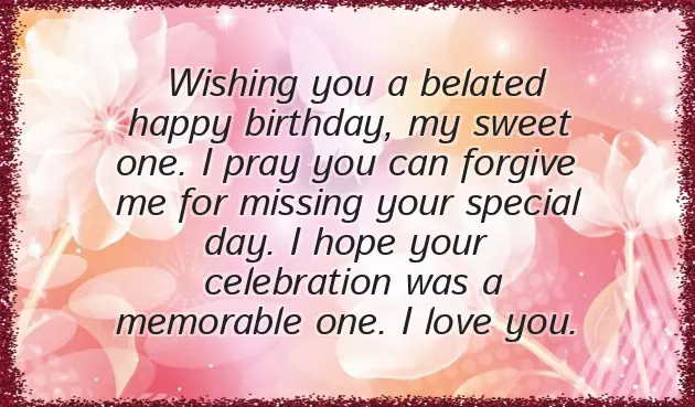 Belated Happy Birthday Wishes For Sister Belated Happy Birthday Wishes For Sister