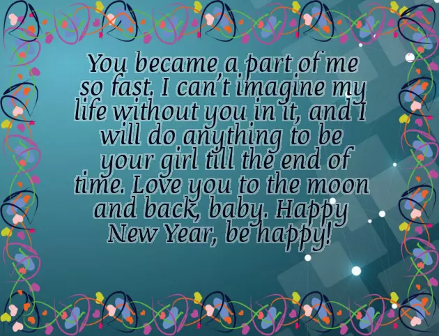 New Year My Love New Year My Love