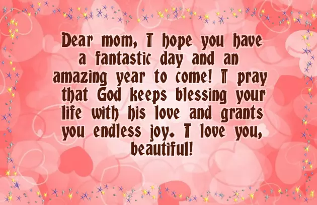 Birthday Wishes For Mom Short And Sweet