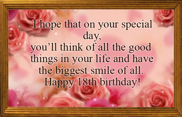 18Th Bday Greetings