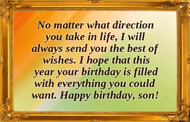 Happy Birthday To My Awesome Son