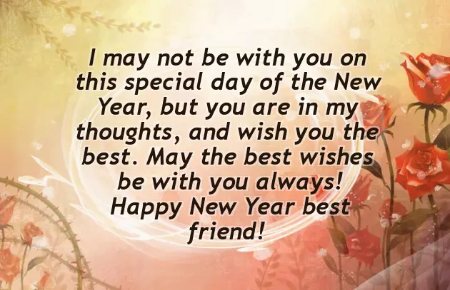 New Year Wishes To Bestie