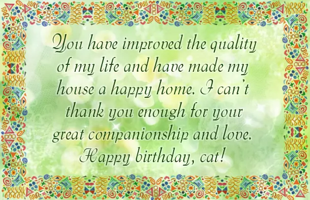 Birthday Wishes With Cat Birthday Wishes With Cat
