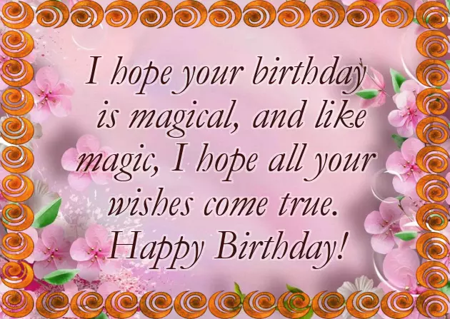 Happy Birthday To Cute Little Girl