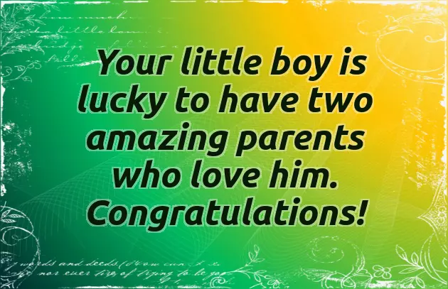 Congrats On Baby Boy