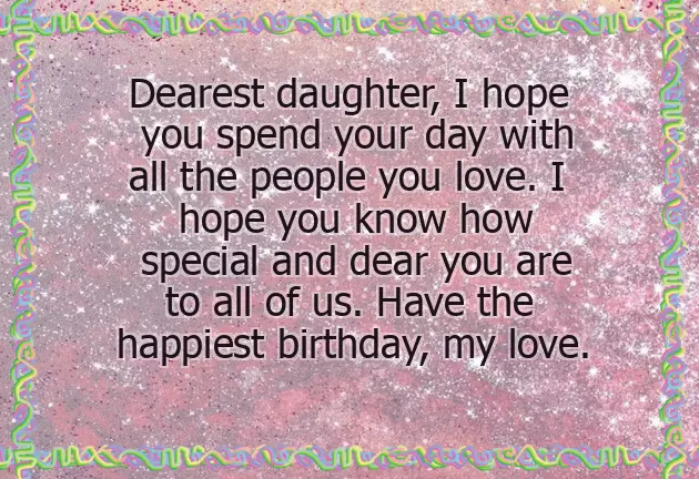Happy Birthday Youngest Daughter Happy Birthday Youngest Daughter