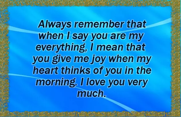 Romantic Good Morning Messages For My Girlfriend