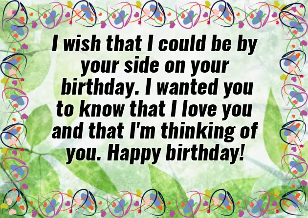 Wife Wishes To Husband On Birthday