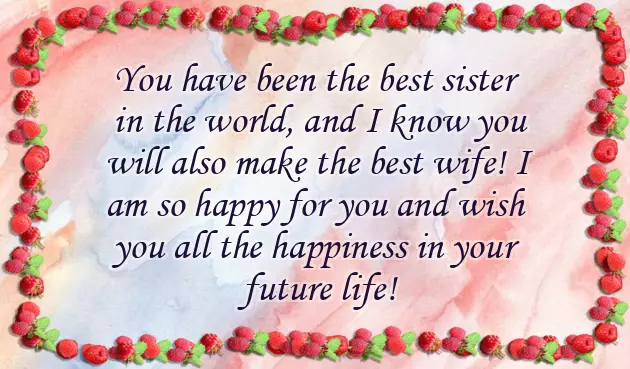 Happy Married Life Wishes Brother