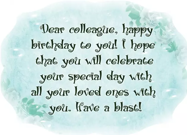 Funny Birthday Wishes For Coworker