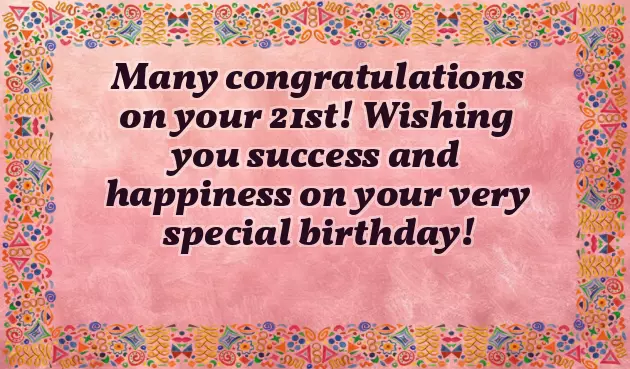 21St Birthday Wishes For My Brother 21St Birthday Wishes For My Brother