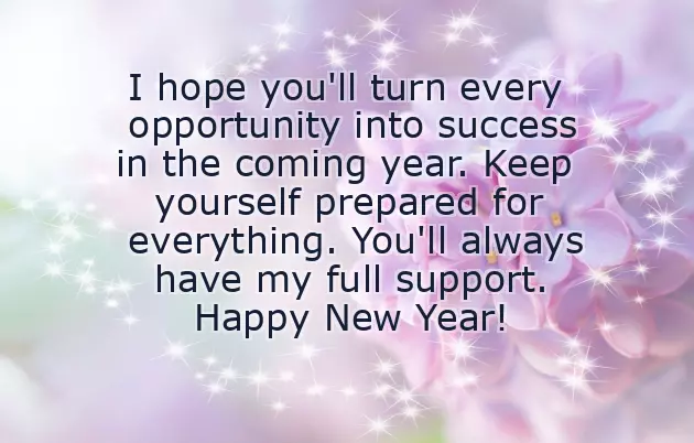 I Wish You A Happy New Year Full Of Joy And Happiness