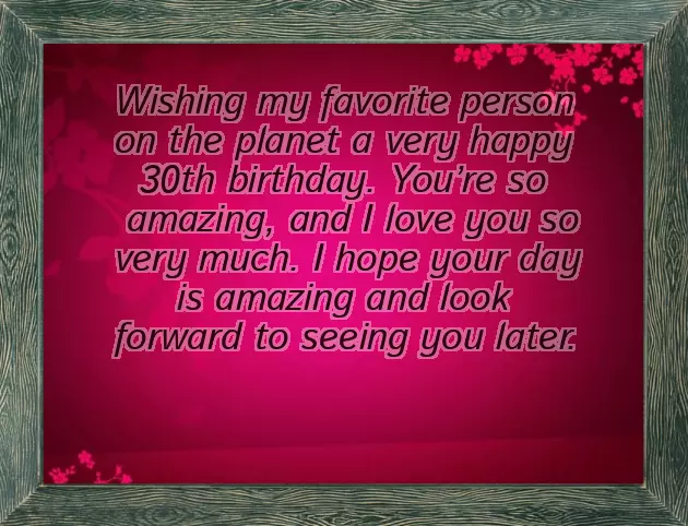 Birthday Wishes 30