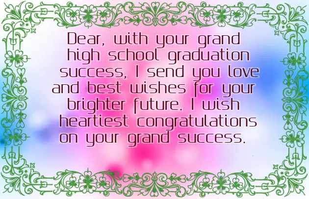 High School Graduation Message For Grandson High School Graduation Message For Grandson