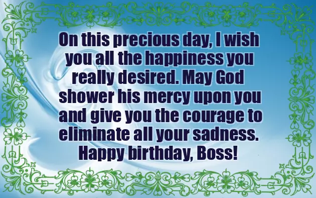 Happy Birthday Boss Man Happy Birthday Boss Man
