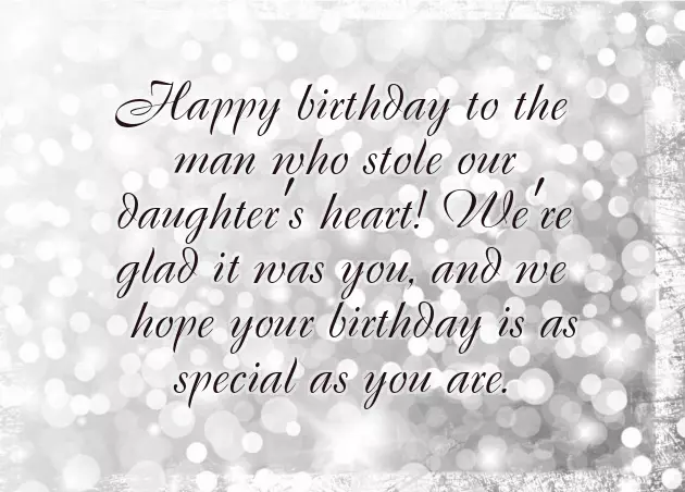 Birthday Wishes Son In Law Birthday Wishes Son In Law