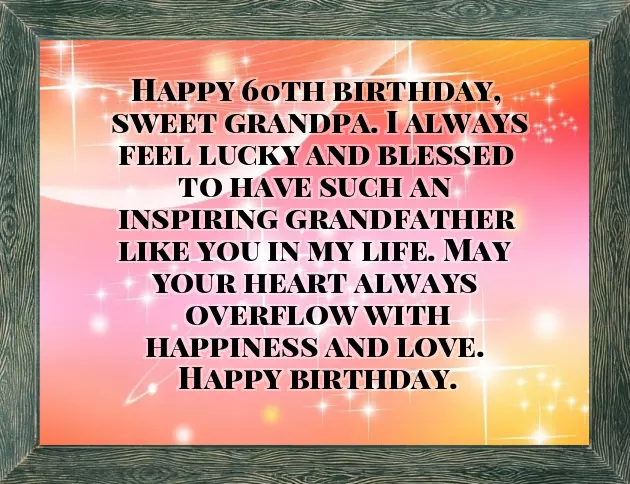 Happy Birthday To My Grandfather