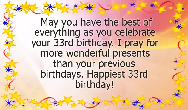 Happy 33Rd Birthday Son Happy 33Rd Birthday Son