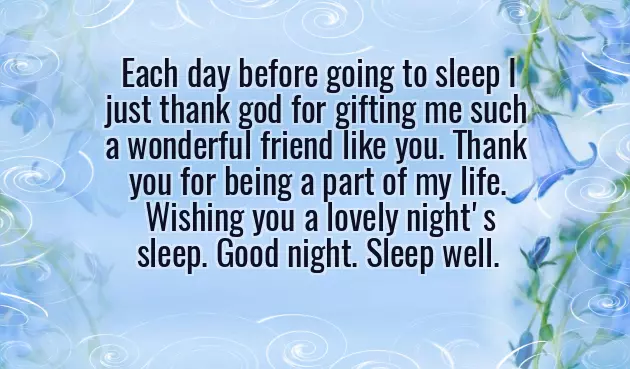 Cute Good Night Message For Friend Cute Good Night Message For Friend