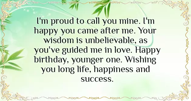 Older Brother Birthday