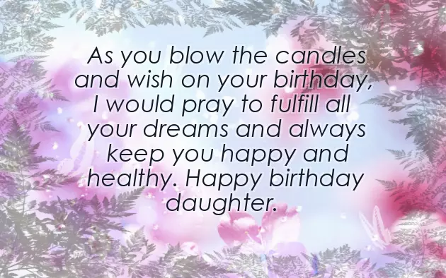 Nice Quotes For Daughter Birthday
