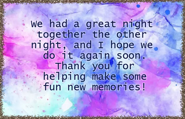 Good Night Group Friends