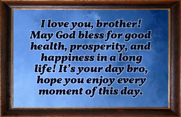 Happy Birthday To Blood Brother