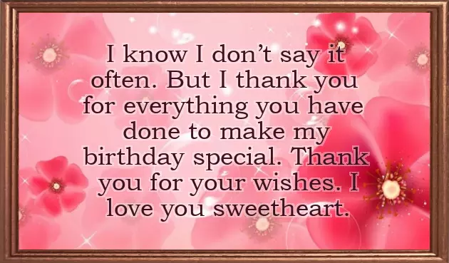 Thank You Quotes For Birthday Greetings Thank You Quotes For Birthday Greetings