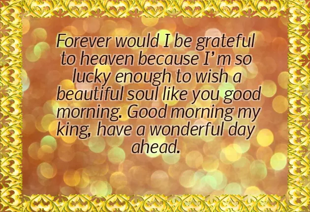 Morning Wishes For Hubby
