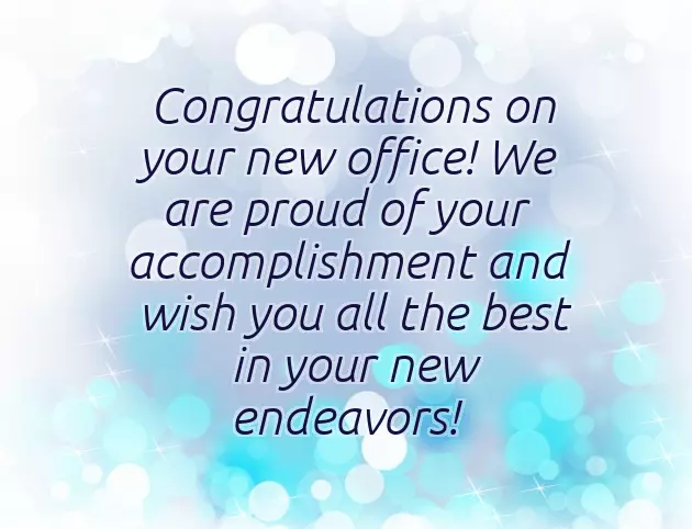 Congrats For New Business Congrats For New Business