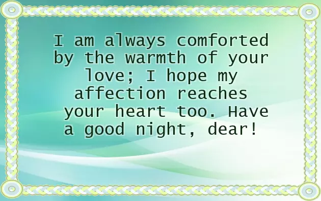 Love You Have A Good Night Love You Have A Good Night