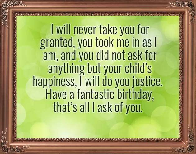 Birthday Wishes To Mother In Law From Daughter In Law