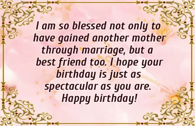 Mom In Law Birthday Quotes Mom In Law Birthday Quotes