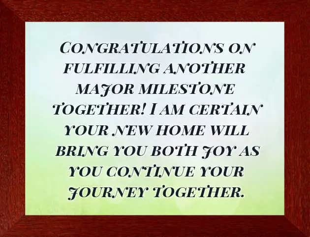 Wishes For New Home Wishes For New Home